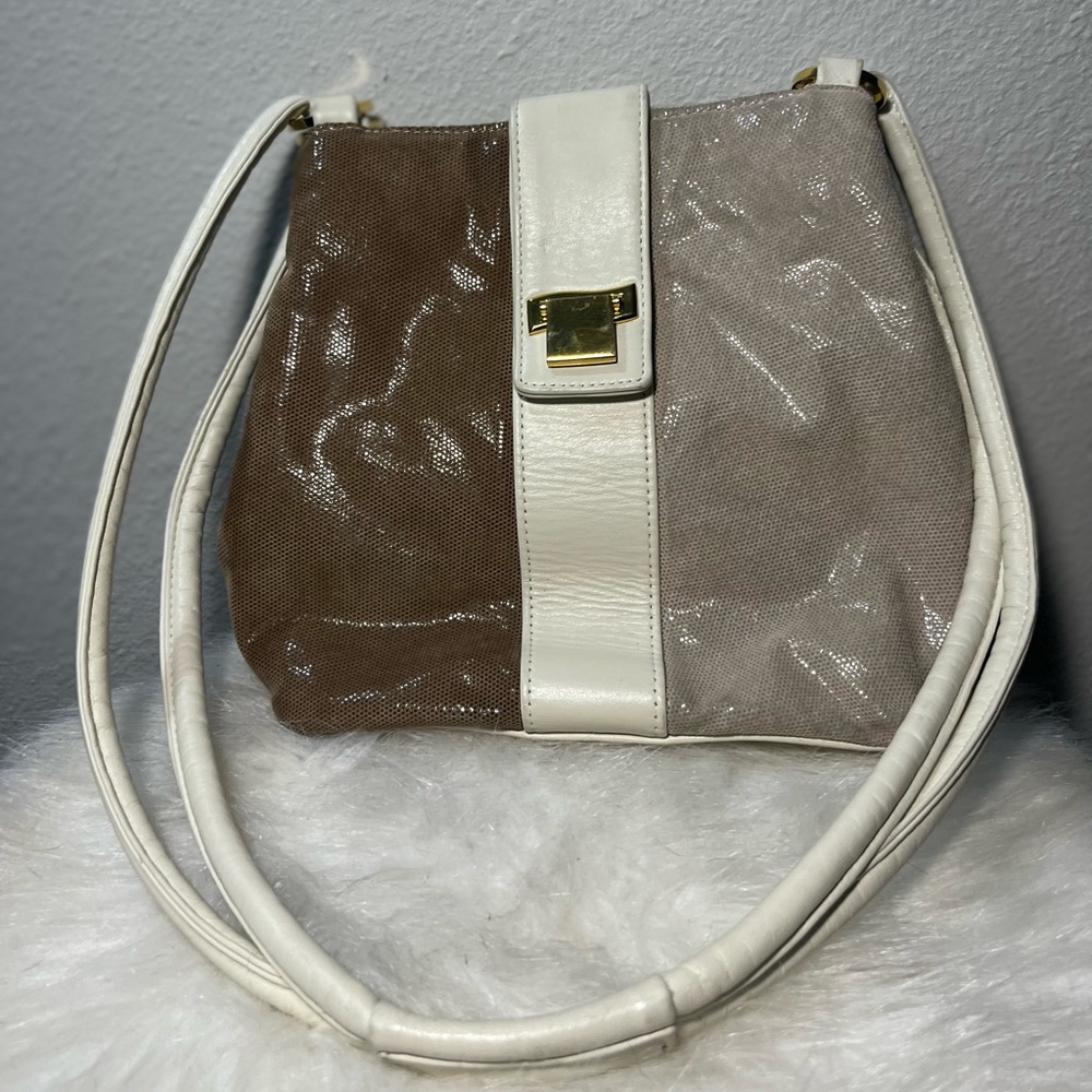 Vintage Color Block Bag